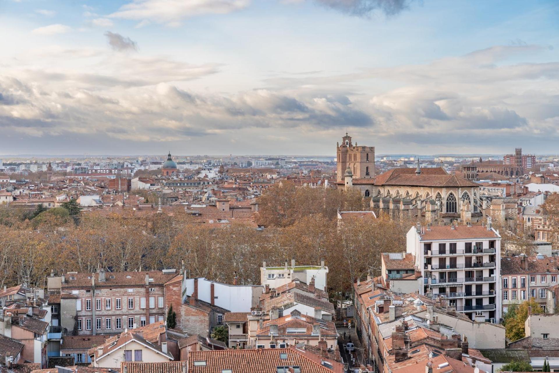 Le Panoramique - Clim, Balcon, Superbe Vue, Wifi Apartment Toulouse Ngoại thất bức ảnh
